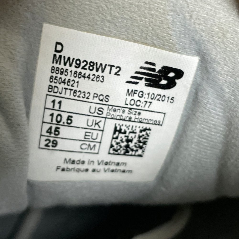 New Balance 928v2 Walking Shoes MW928WT2 - Picture 10 of 12